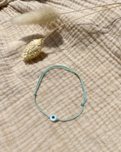 Charger l'image dans la galerie, Bracelet Grigri blanc Homme - couleur du fil au choix