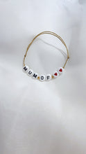 Charger l'image dans la galerie, Bracelet Word - personnalisable (fil métallisé)